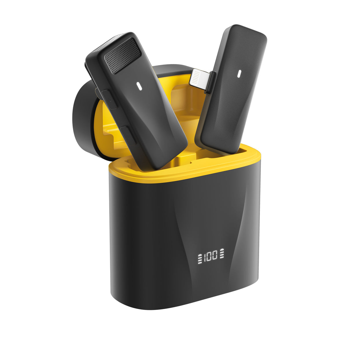 M5PRO black and yellow Lightning interface
