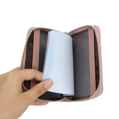 (Cross-border trading), organ, leather anti-magnetic card holder for business cards, genuine leather