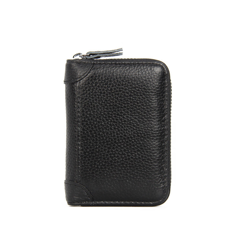 (Cross-border trading), organ, leather anti-magnetic card holder for business cards, genuine leather