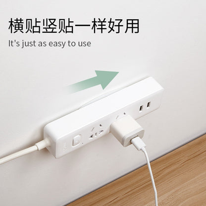 Putting fixed fixed wall hanging wall storage non -trace plug -in punching plug -in board socket Han