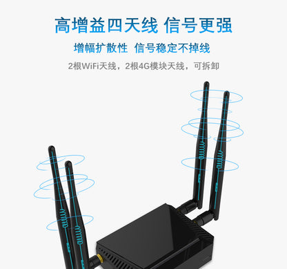High speed smart wireless antenna, support function for all network communication standards, 4G