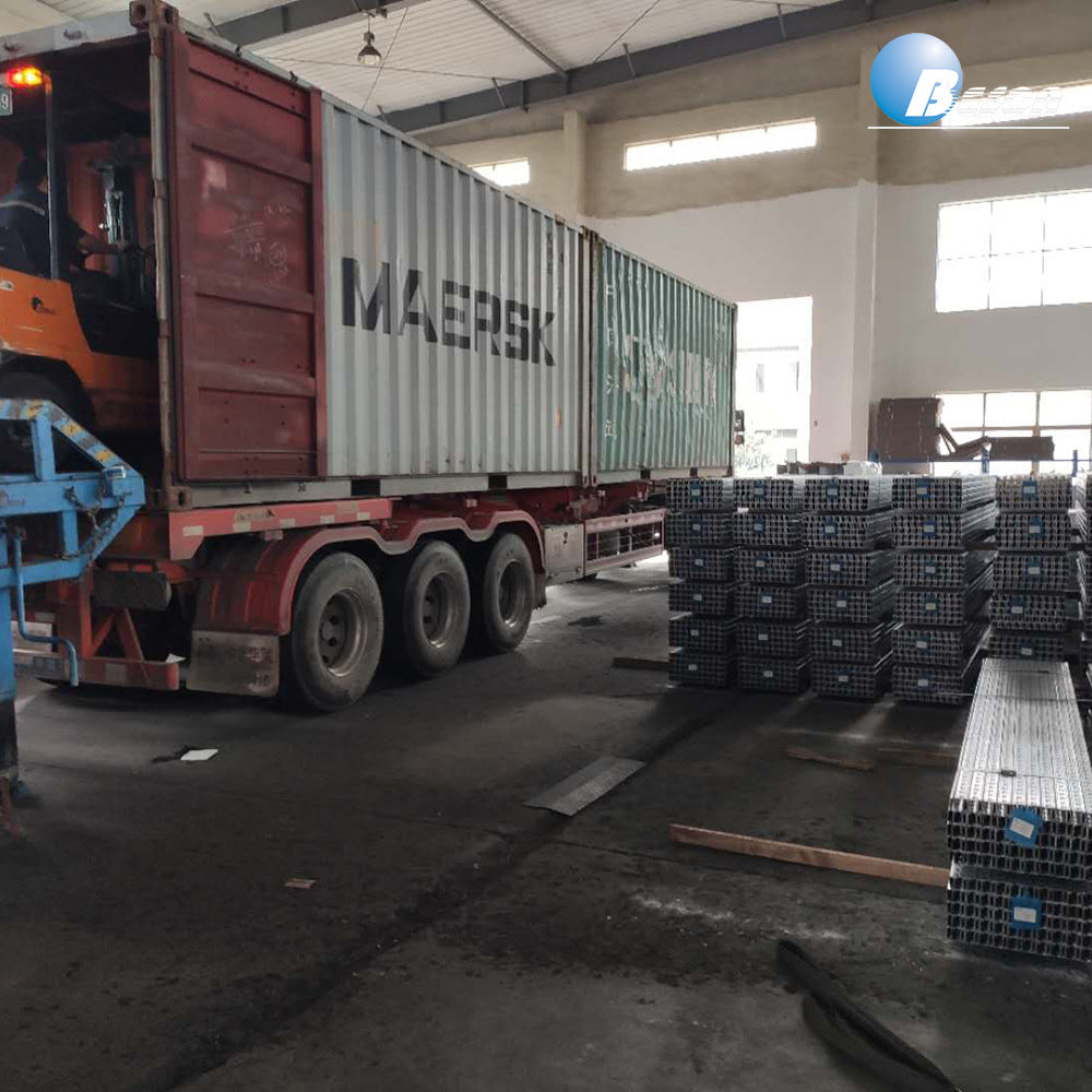 Baishijia , supplying various specifications of steel structures H-shaped C-shaped steel brackets CE