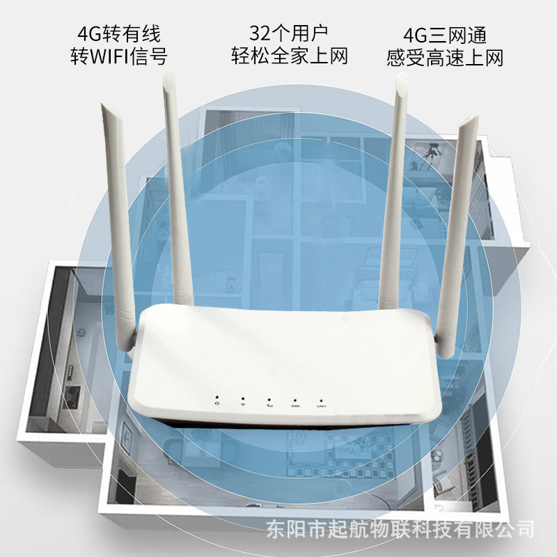 4G wireless router to cpiwifi high power 2.4g Netcom home single frequency 300Mbps Card Factory