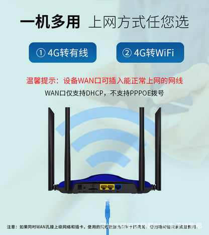 4G 5G wireless router WIFI CAT6 CAT6 Cat12 Factory Direct Selling Malay Wireless Mod 300M