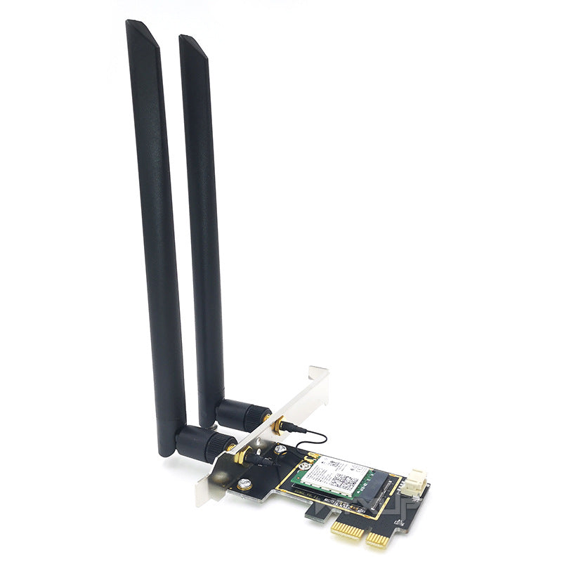 AX200 Gigabit WiFi6 Dual-frequency 5G desktop computer built-in PCI-E wireless network card 3000m Bl