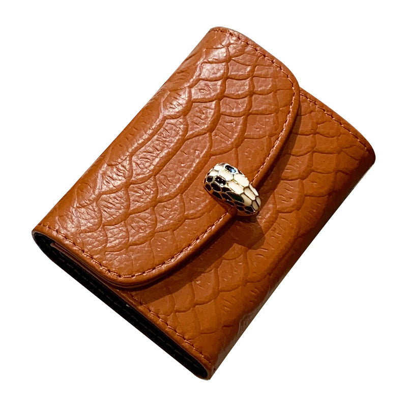 Organ, card holder, ultra thin small shoulder bag, anti-magnetic cards, genuine leather, Korean styl
