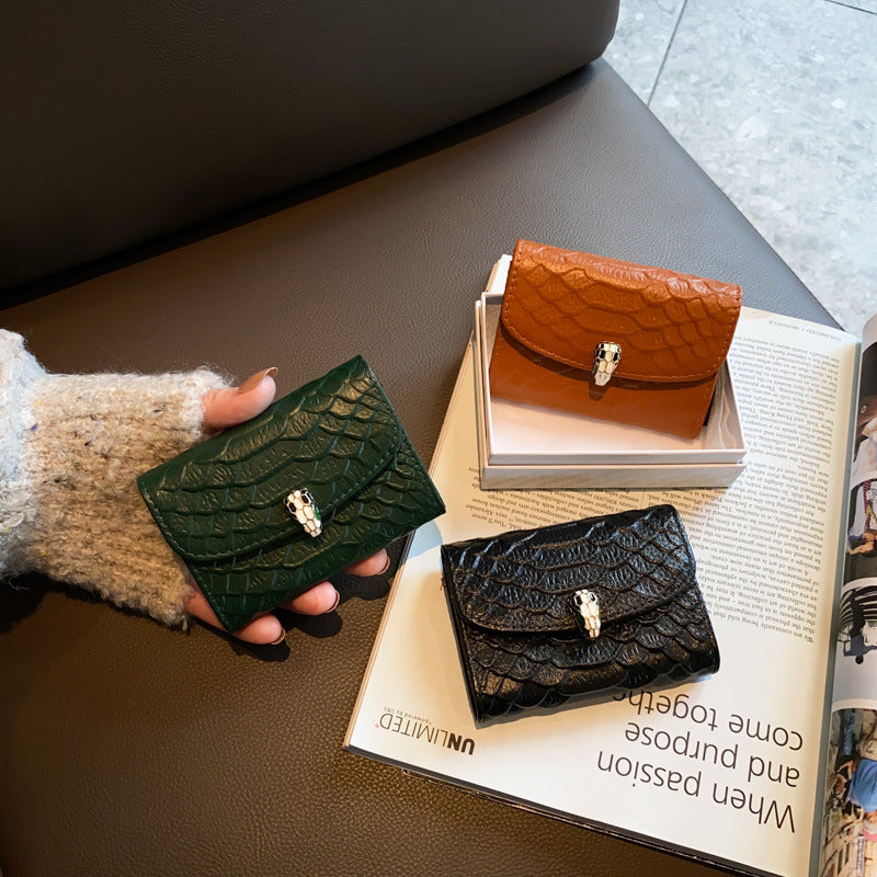 Organ, card holder, ultra thin small shoulder bag, anti-magnetic cards, genuine leather, Korean styl