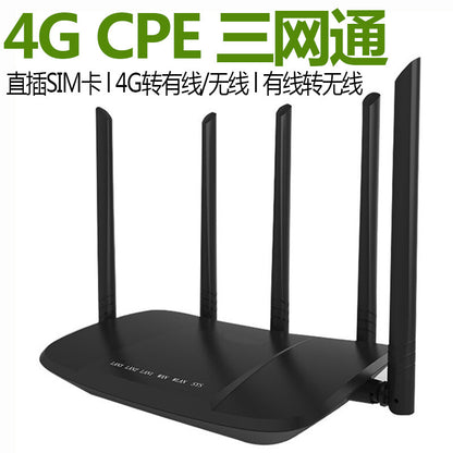Three Netcom 4G CPE wireless routers 4G Wireless Router WiFi/RJ45 Wireless Waterproof