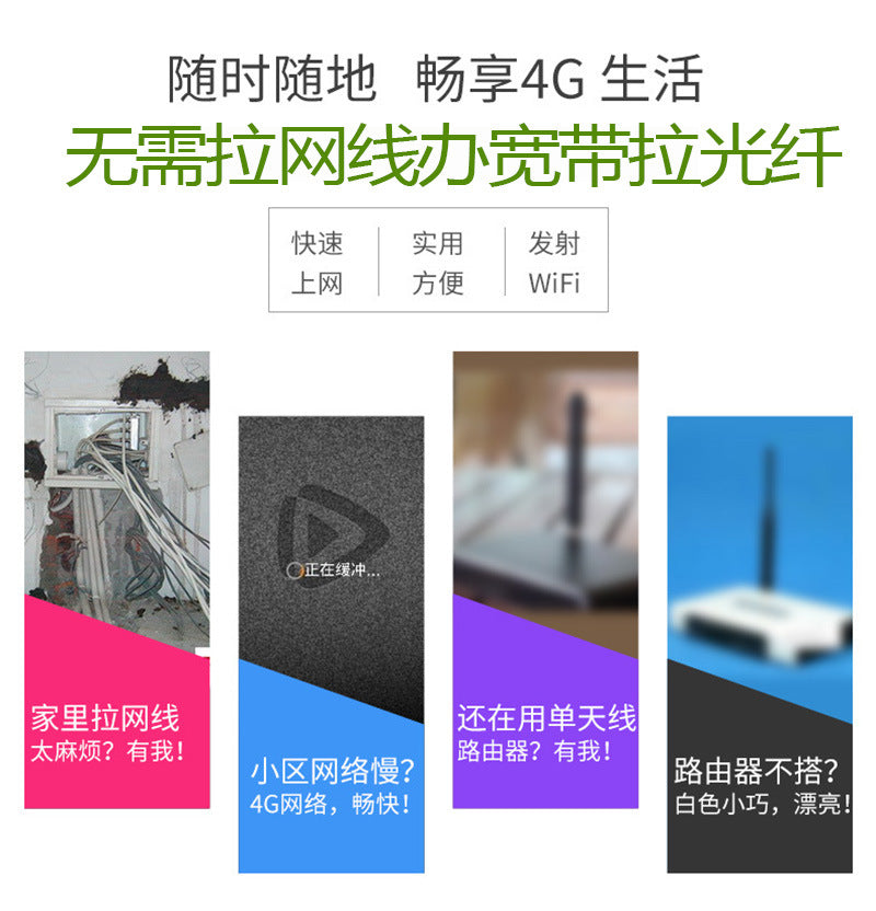 Three Netcom 4G CPE wireless routers 4G Wireless Router WiFi/RJ45 Wireless Waterproof