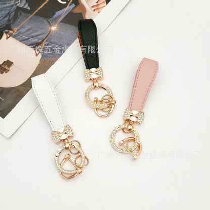 (Cross-border trading), keychain with bow, pendant for keys, Amazon, for beloved