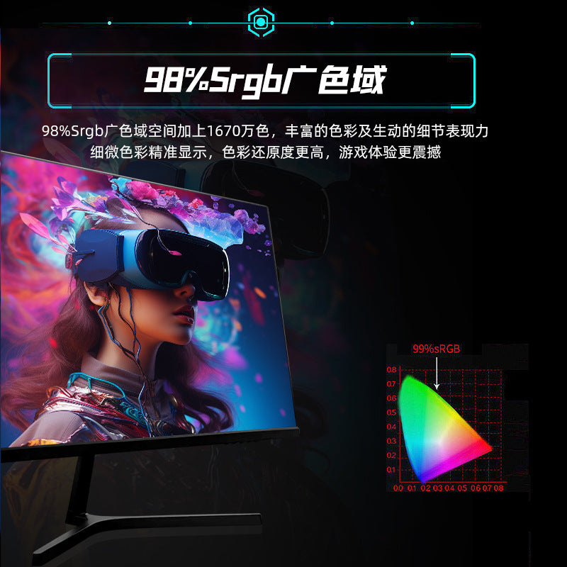 Gaming LCD display, laptop, screen, 24 inch, high frequency screen