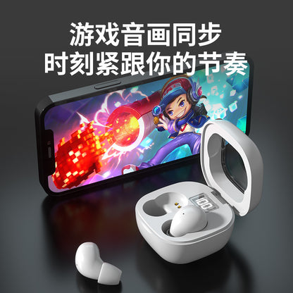 SK19 new private model mini wireless in-ear Bluetooth headset double ears ultra-long battery life no
