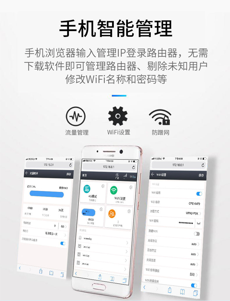Leguang 4G card plug -in wireless router to WIFI wired full Netcom Router mobile telecommunications 
