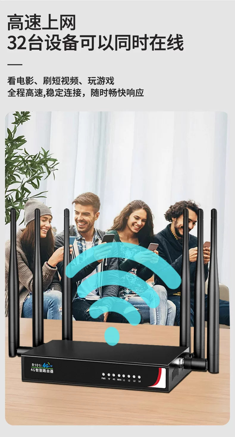 Wireless router home gigabit high-speed wireless wifi 100 megabit port student dormitory home small 