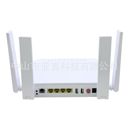 Optical cat F890L 5G WiFi6 ONT ONU Gpon 4 Gigabit port dual-band English firmware foreign trade mode