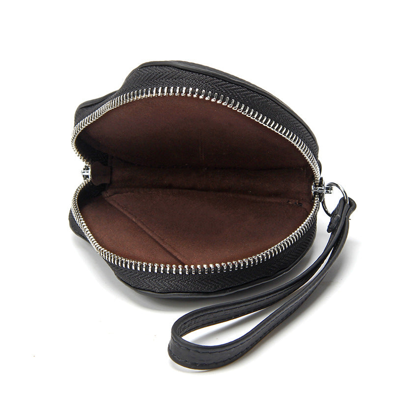 Wallet, shoulder bag, cute handheld pen, coins, lipstick, headphones, storage system, genuine leathe