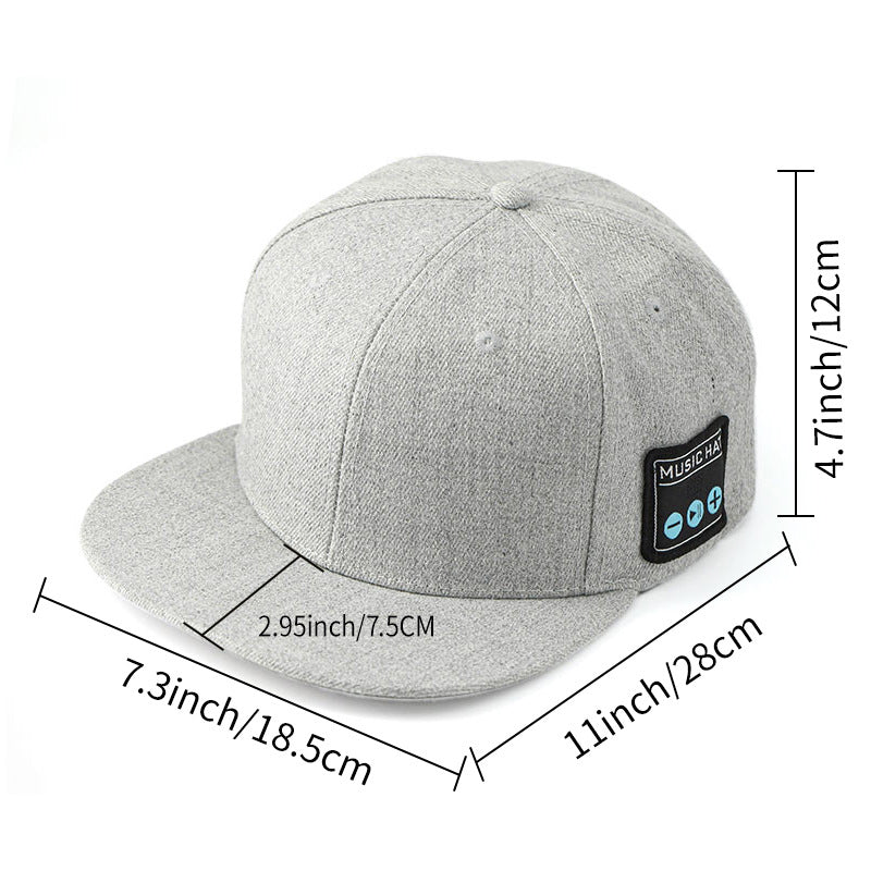Hat, three dimensional travel megaphone, sports music cap, direct factory sales, bluetooth