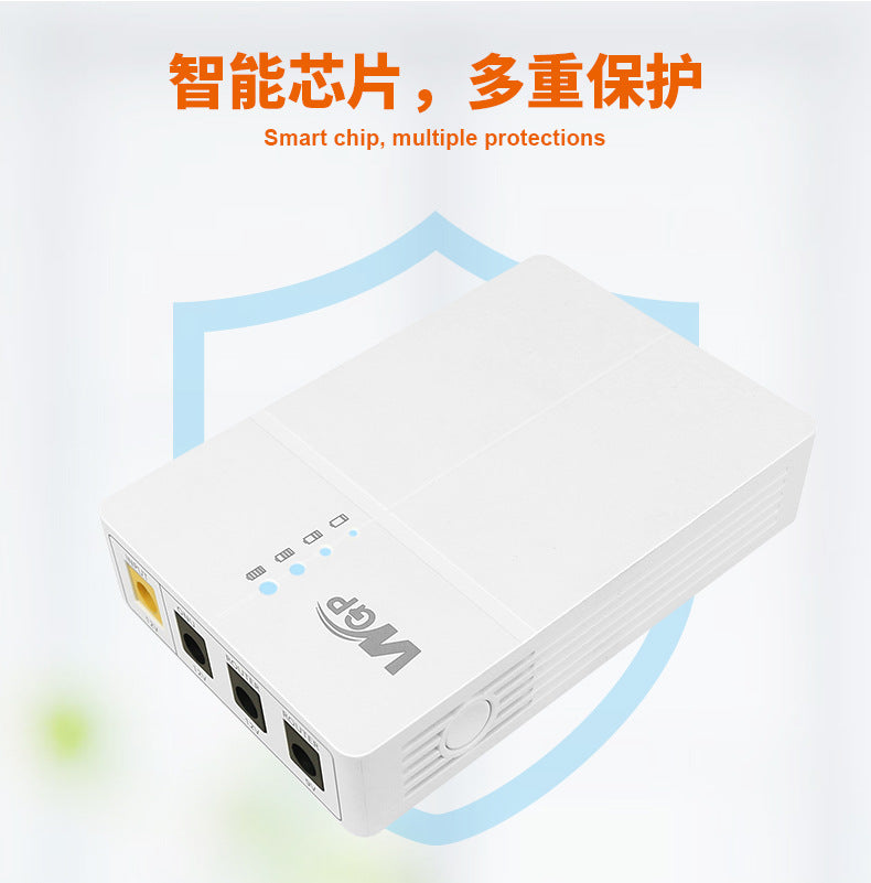 WGP Mini ups DC uninterruptible power supply DC12v2a9V1a router backup mobile cross-border spot