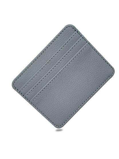 (), thin capacious universal sophisticated polyurethane card holder for men and women