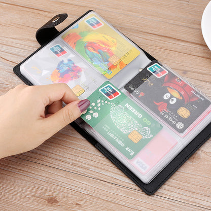 Card holder, anti-magnetic capacious shoulder bag, storage system for business cards, cards, bank ca
