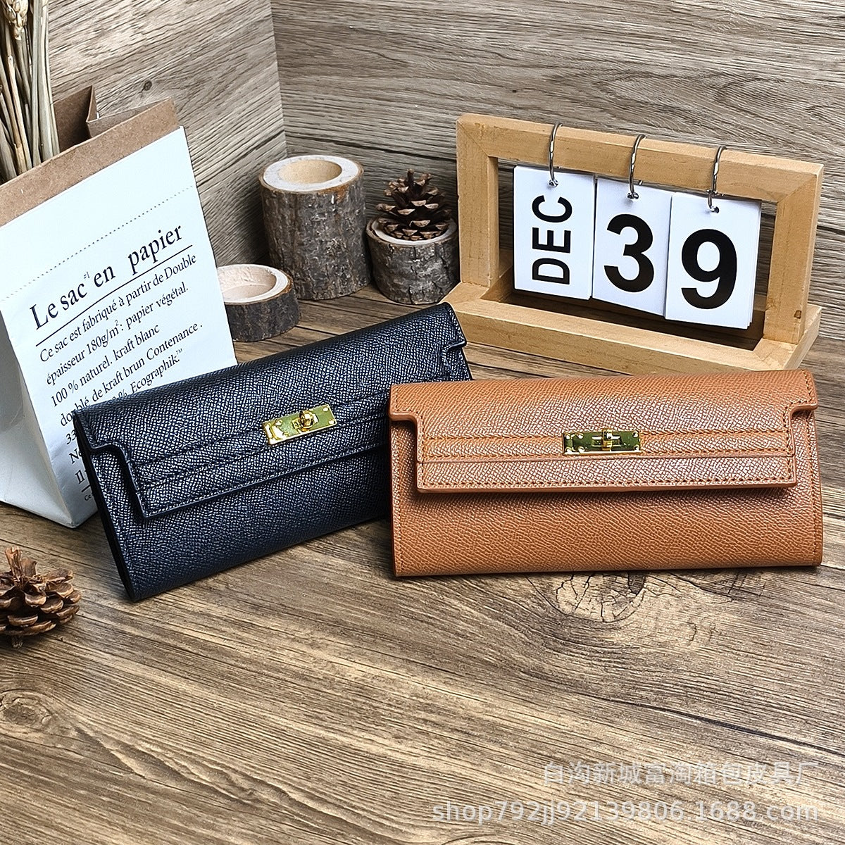(Cross-border trading), wallet, folding shoulder bag, short small clutch bag