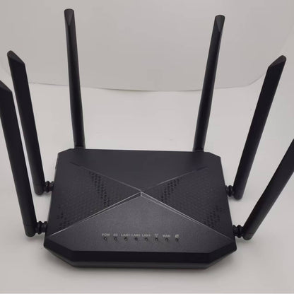 Consumer-grade 4G wireless router with direct plug-in sim card for full network access and high spee