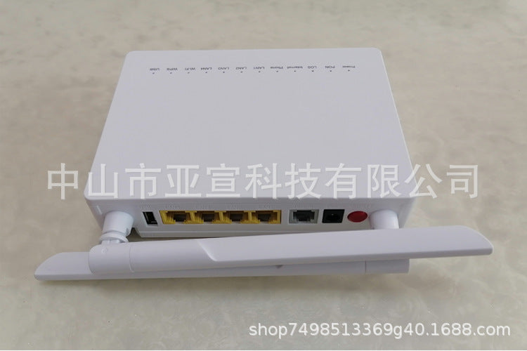 F663NV3A Optical Cat Gpon ONT 1GE+3FE+1Pots+USB+Wifi English Firmware Foreign Trade Cross-Border