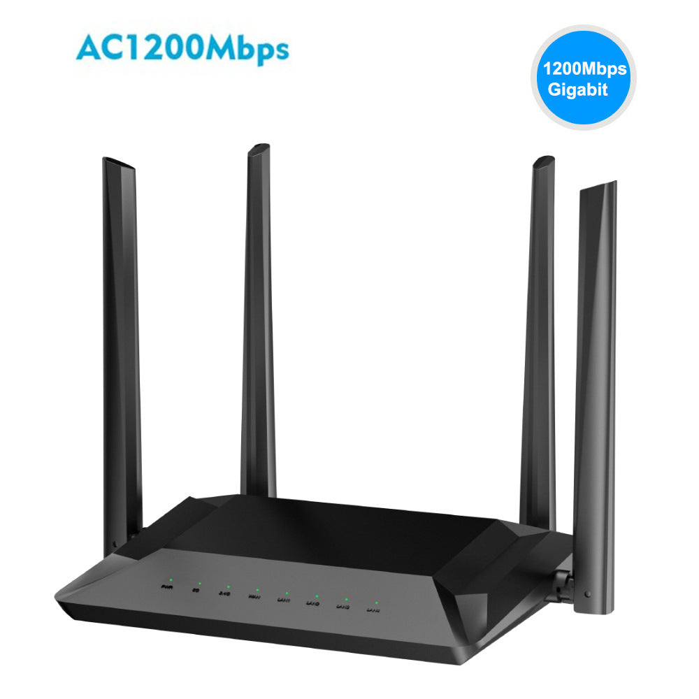 Gigabit dual-band 5Gwifi through-wall four-antenna 1200M router fully Netcom WiFi5 compatible