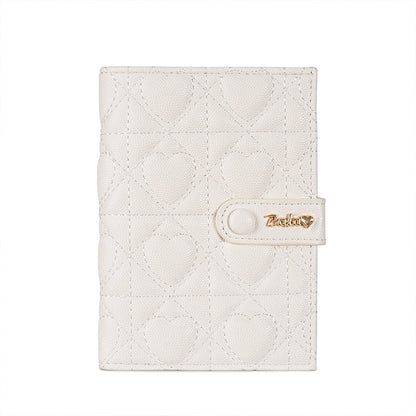 White passport bag
