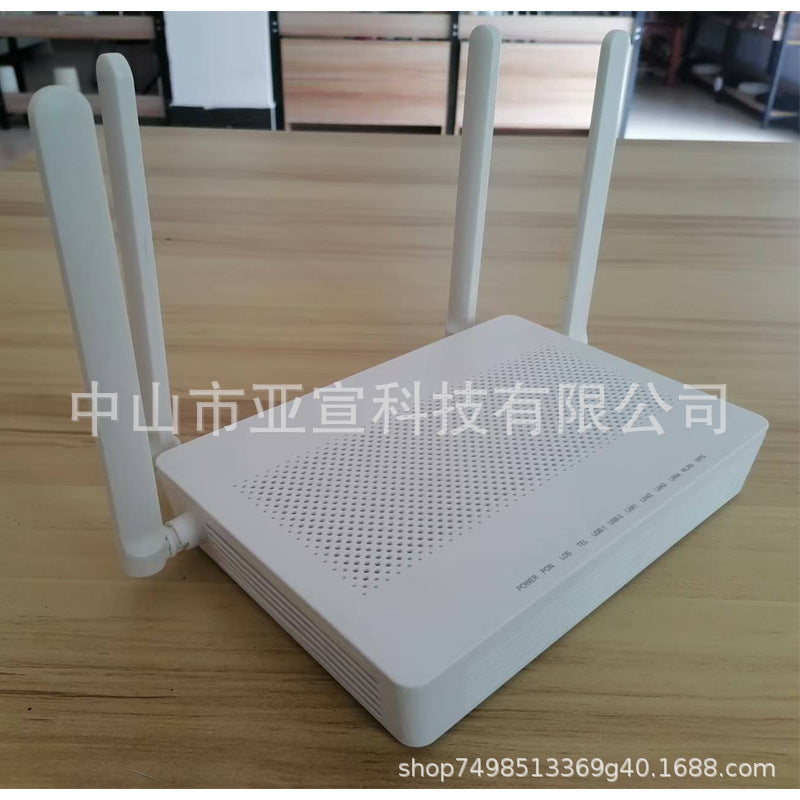 HG6821M Dual-band Gigabit Optical Modem Xpon 5G Wifi5 ONU 4GE+TEL+2USB English Foreign Trade