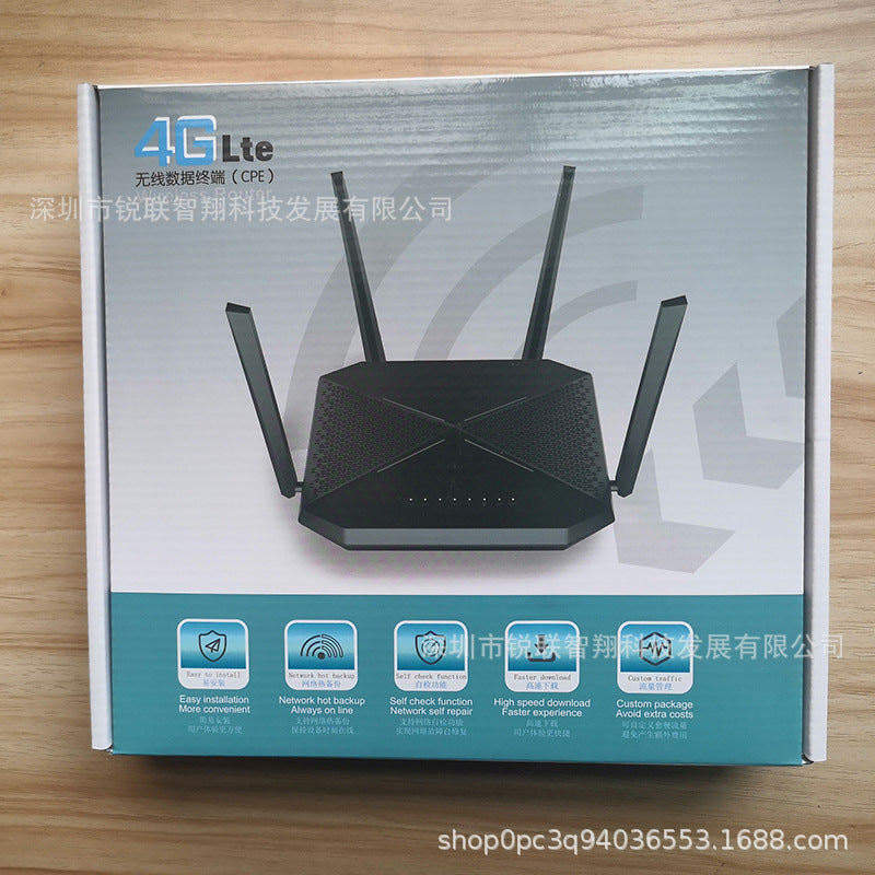 consumer grade 4G wireless router with plug-in card for office, home and hotel WIFI router 4G CPE ma