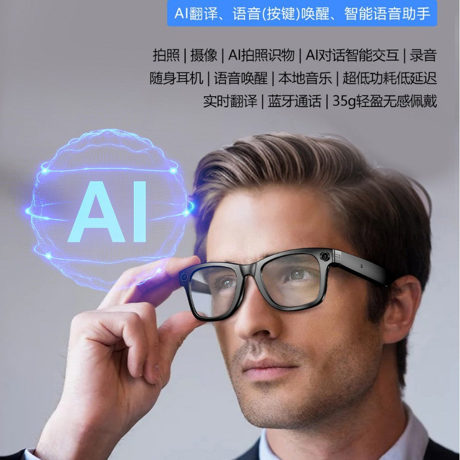 Smart CCTV camera, glasses, bluetooth