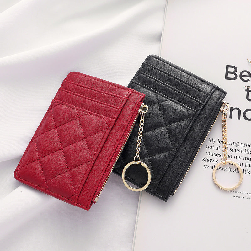 (), card holder, brand shoulder bag, universal cards with diamond pattern, new collection, high-qual