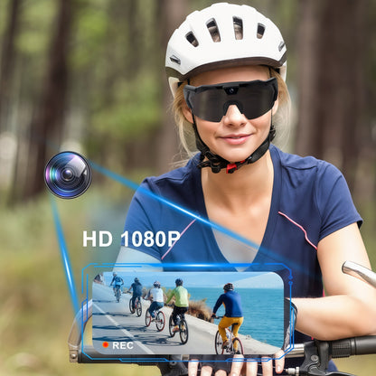 Sunglasses, glasses, videocamera, smart travel CCTV camera, recorder