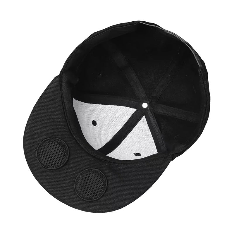 Hat, three dimensional travel megaphone, sports music cap, direct factory sales, bluetooth