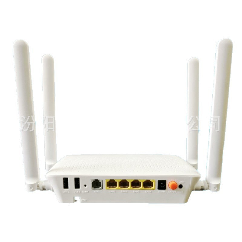 GS2101 Gigabit XPON four-antenna foreign trade version supports dual-band WiFi5, 4GE+2USB