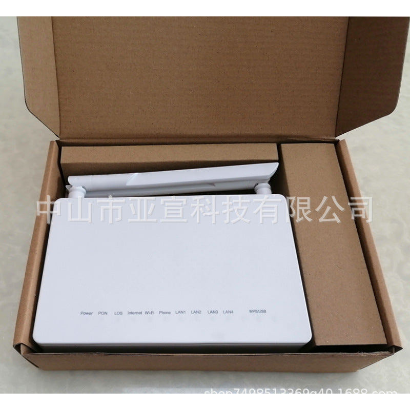 F660 Optical Cat v8 Gpon ONU ONT 2.4G Wifi 1GE+3FE+USB English Firmware Foreign Trade Model
