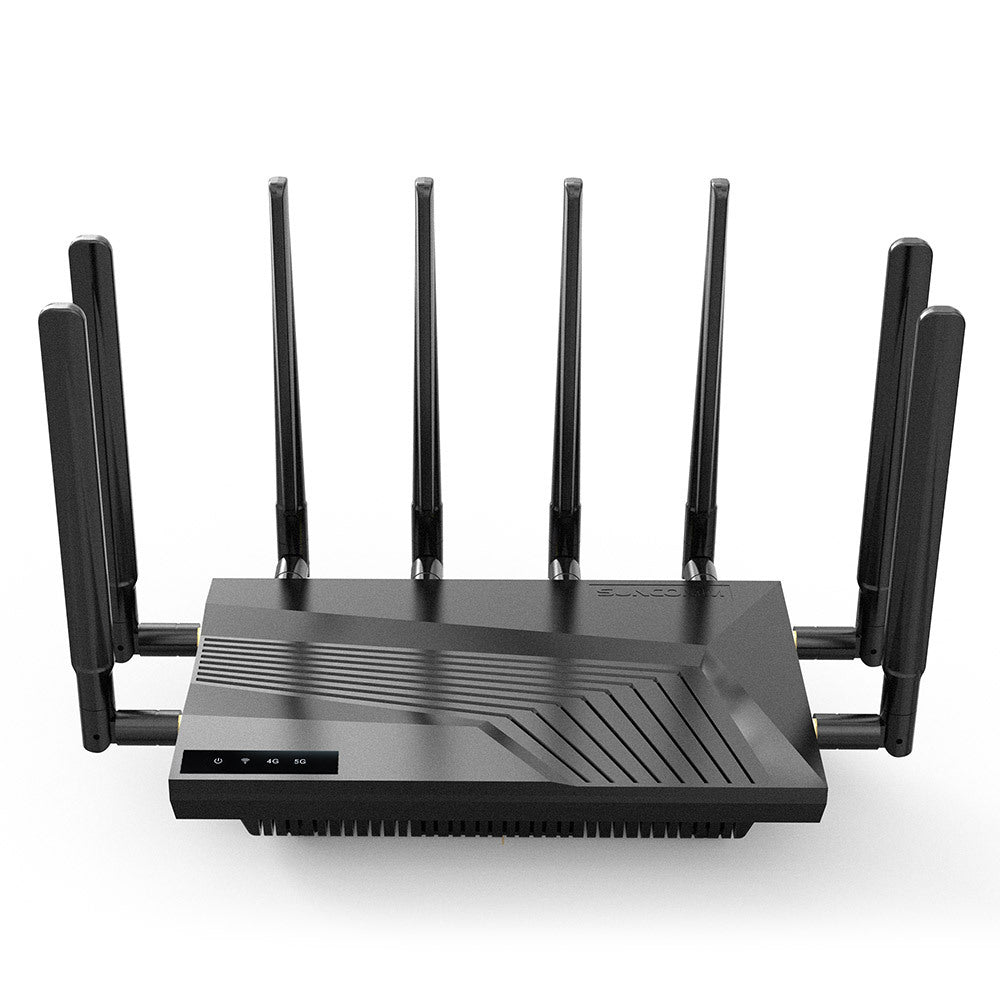 4cc carrier aggregation 5g Qualcomm x75 gaming router full Netcom plug-in card 2.5g port dual-band w