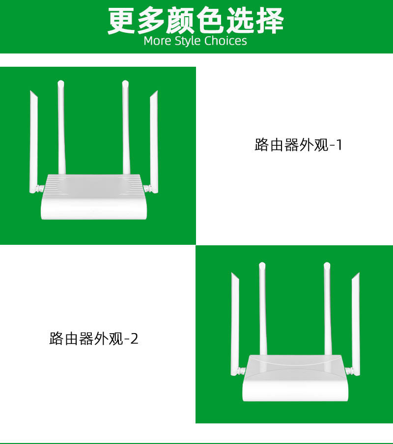 Manufacturer 25 New Router Shell Curved Design 5G Plastic Male Model Router Shell