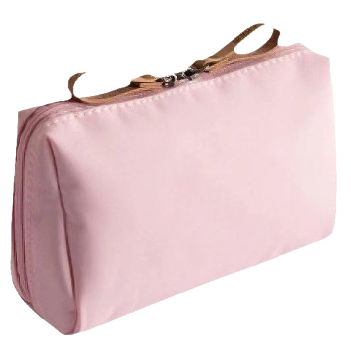 Lipstick, shoulder bag for leisure, capacious waterproof bag, cosmetic bag, handheld travel bag, Kor