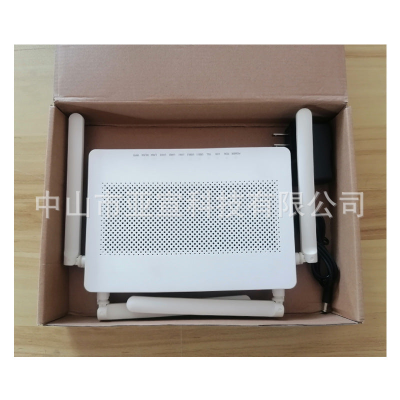HG6821M Dual-band Gigabit Optical Modem Xpon 5G Wifi5 ONU 4GE+TEL+2USB English Foreign Trade