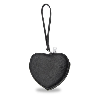Wallet, shoulder bag, cute handheld pen, coins, lipstick, headphones, storage system, genuine leathe