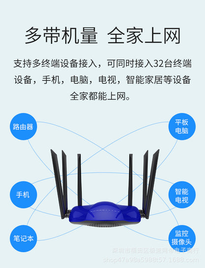 300m4g wireless wifi to wired SIM to wireless three network universal router AC dual -frequency rout
