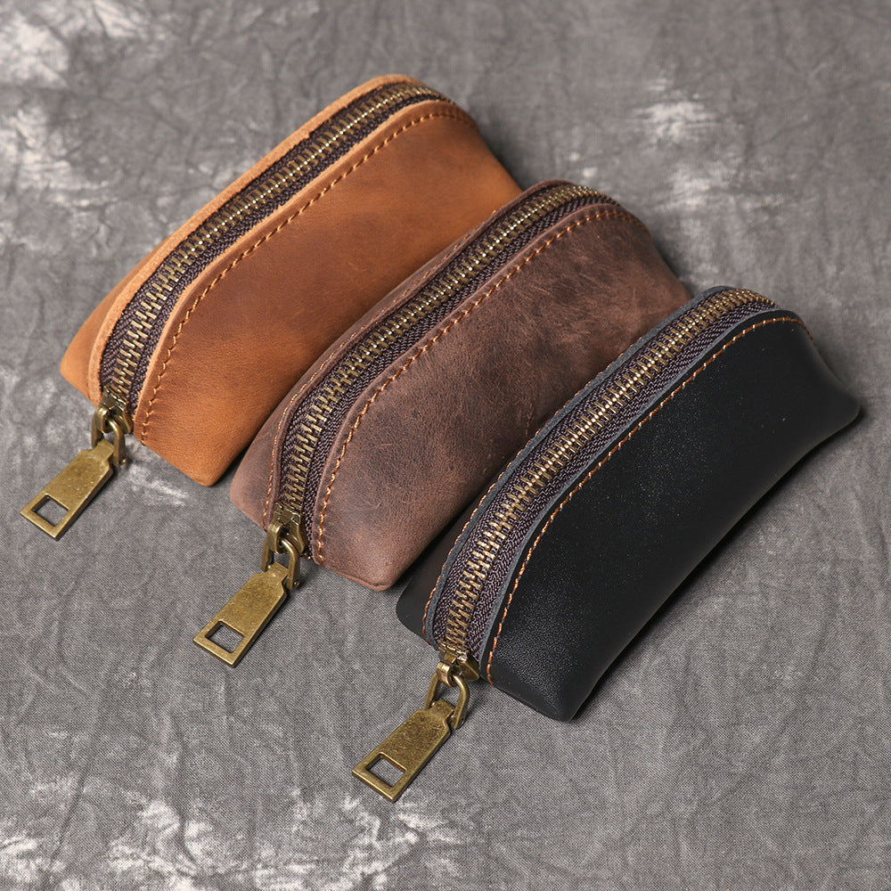 (Cross-border trading), wallet, universal leather key bag, organizer bag for men and women, genuine 