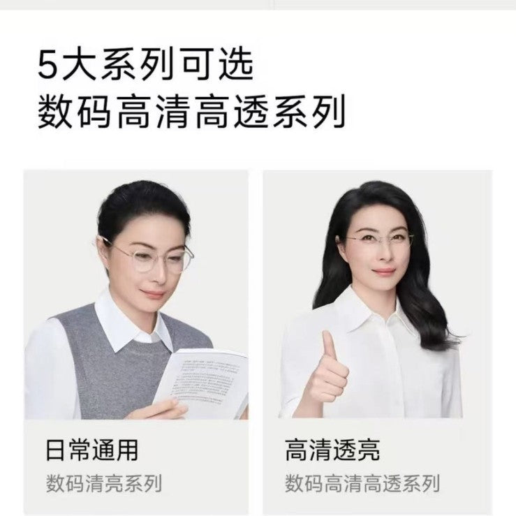 Mingyue Lenses X Xiaomi (xiaomi) AI smart glasses optical lenses AR/VR glasses for myopia