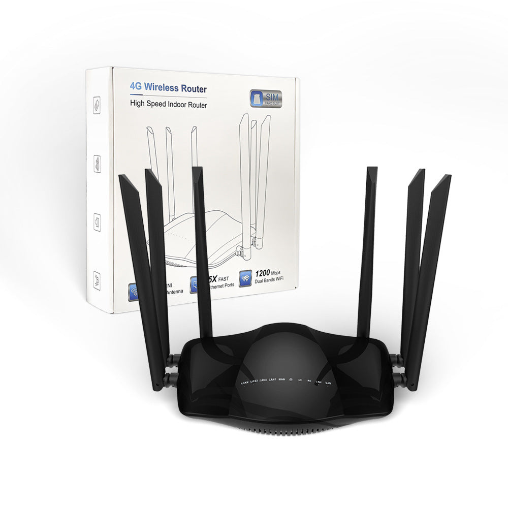 Wow&customized 4G router 1200M dual-band WIFI6 Iranian enterprise office Gigabit R106-AC