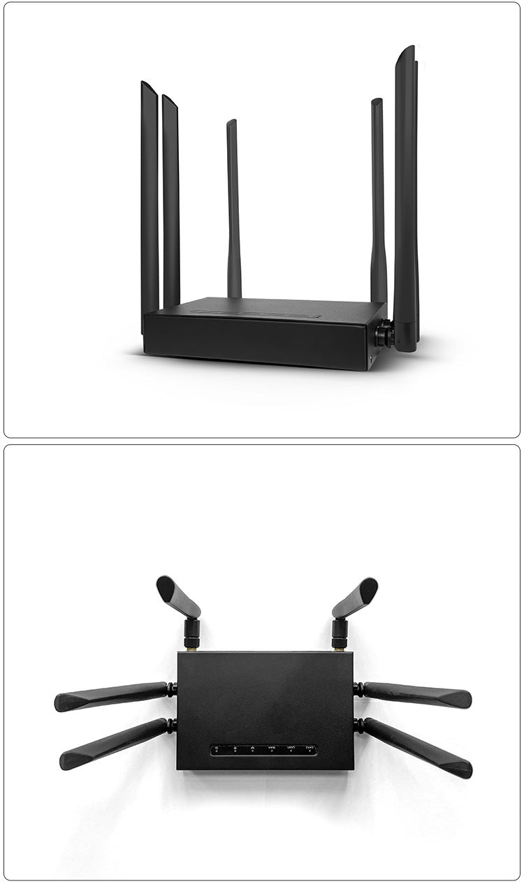 Household high -speed high -power wireless WiFi Gigabit router manufacturers 300M industrial class 4