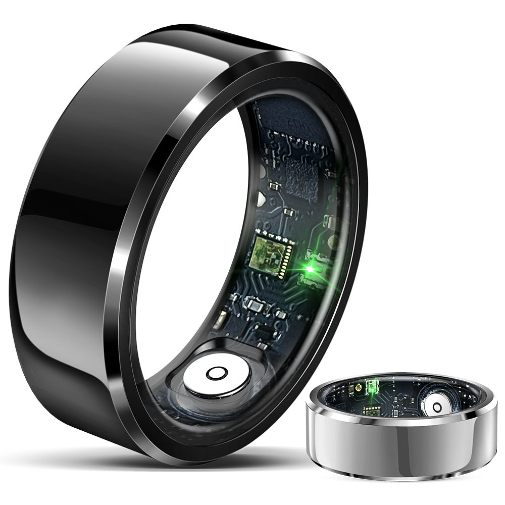 (Cross-border trading), waterproof smart ring charging, R6 model, monitors oxygen level, tracks hear