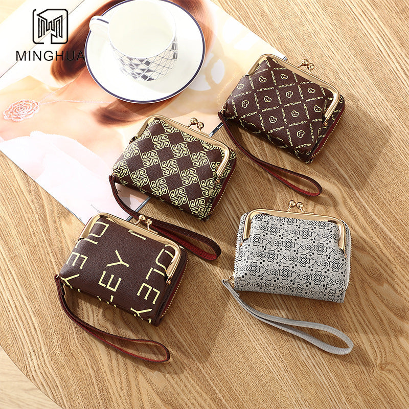 Card holder, set, retro high quality wallet