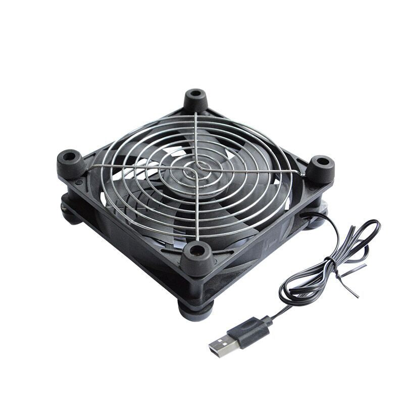 12025 DC fan Router radiator fan Silent and large air volume of heat dissipation industrial DC bloss